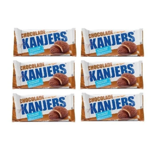 Kanjers Melk Chocolade Stroopwafels (6 verpakkingen)